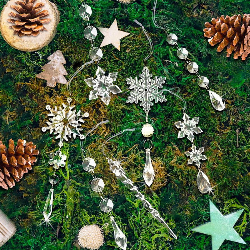 Crystal outlets Tree Ornaments